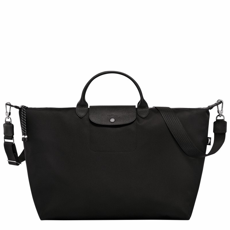 Longchamp Le Pliage Energy S Reistas Dames Zwart Uitverkoop | L1624HSR001