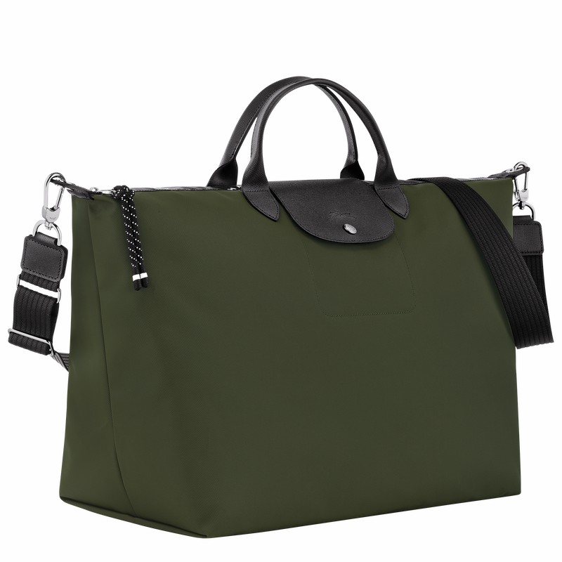 Longchamp Le Pliage Energy S Reistas Dames Khaki Uitverkoop | L1624HSR892