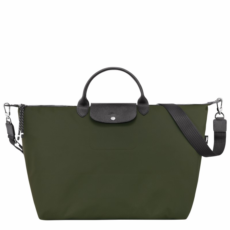 Longchamp Le Pliage Energy S Reistas Dames Khaki Uitverkoop | L1624HSR892