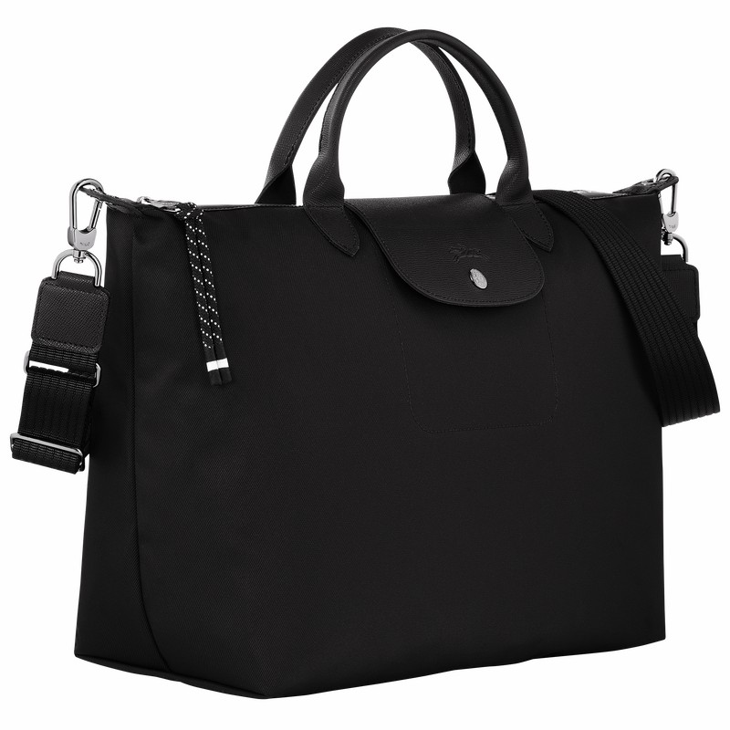 Longchamp Le Pliage Energy XL Handtas Heren Zwart Uitverkoop | L1630HSR001-