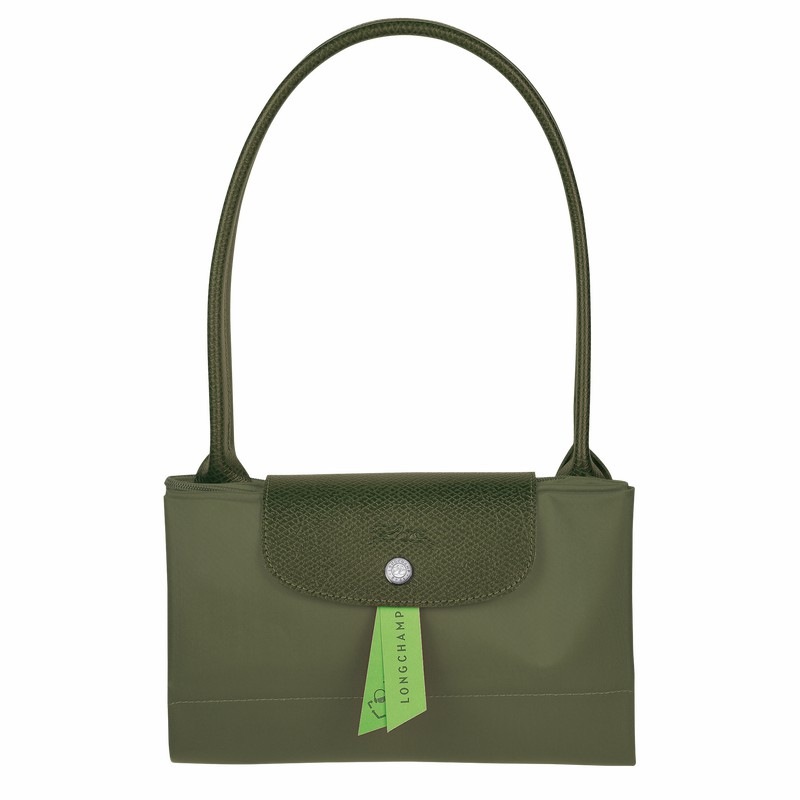 Longchamp Le Pliage Green L Tote Tassen Dames Groen Uitverkoop | L1899919479