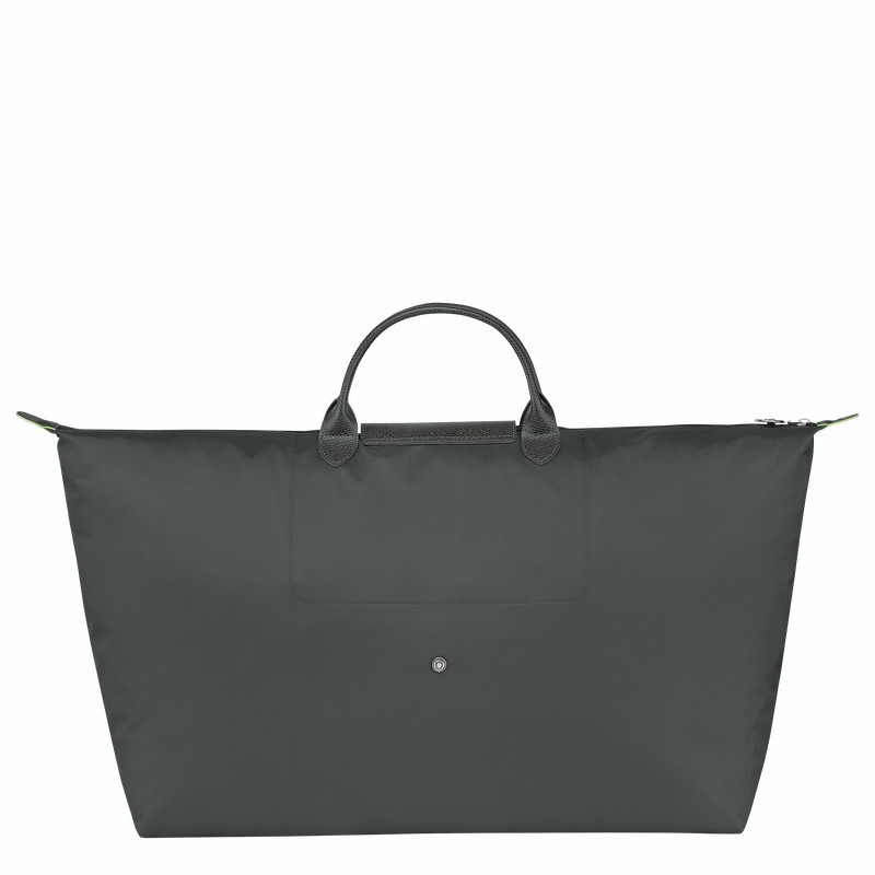 Longchamp Le Pliage Green M Reistas Dames Diepgrijs Uitverkoop | L1625919P66