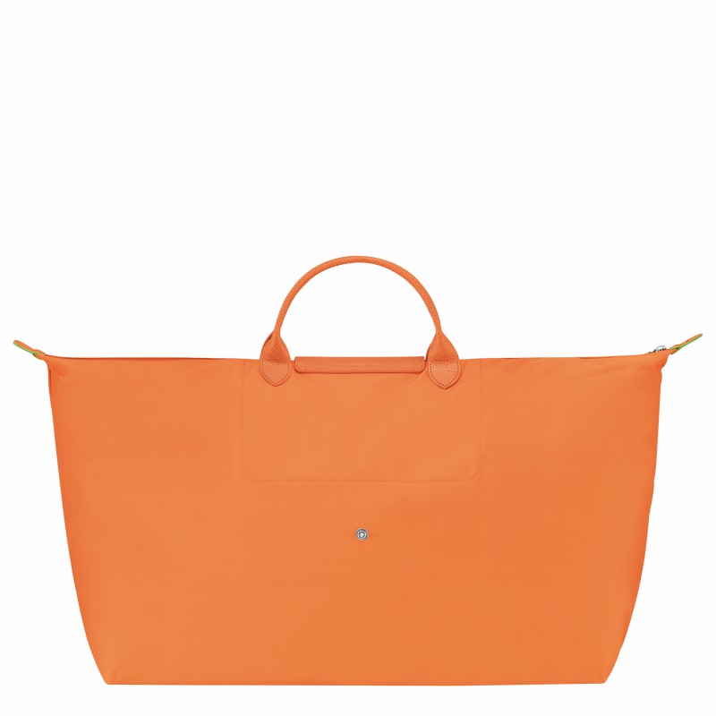 Longchamp Le Pliage Green M Reistas Dames Oranje Uitverkoop | L1625919P54