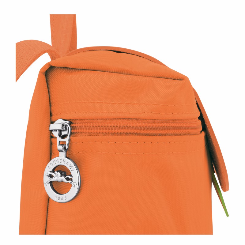 Longchamp Le Pliage Green M Rugzakken Heren Oranje Uitverkoop | L1699919P54-