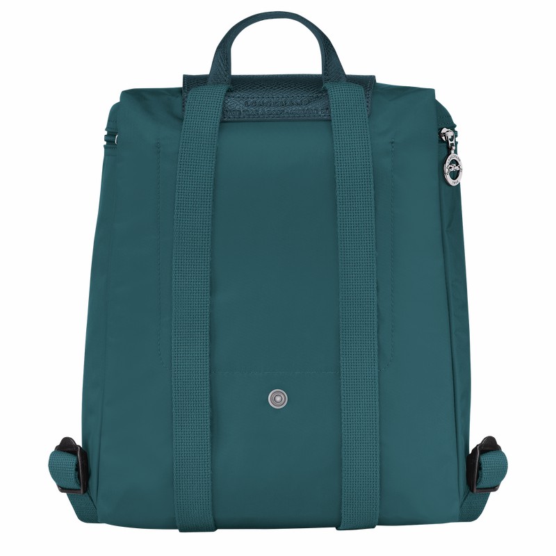 Longchamp Le Pliage Green M Rugzakken Heren Pauw Uitverkoop | L1699919P89-