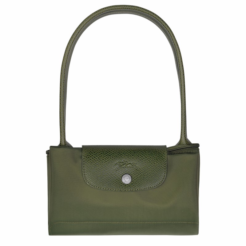 Longchamp Le Pliage Green M Tote Tassen Dames Groen Uitverkoop | L2605919479