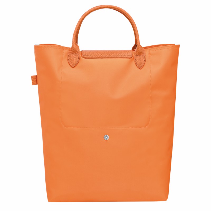 Longchamp Le Pliage Green M Tote Tassen Dames Oranje Uitverkoop | 10168919P54