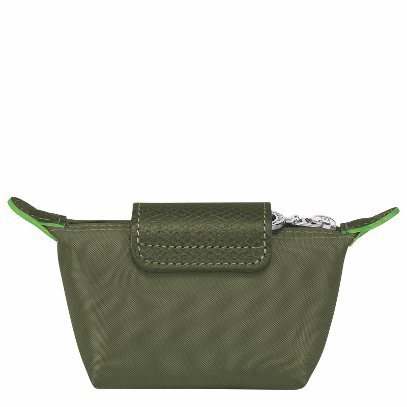 Longchamp Le Pliage Green Portemonnee Dames Groen Uitverkoop | 30016919479