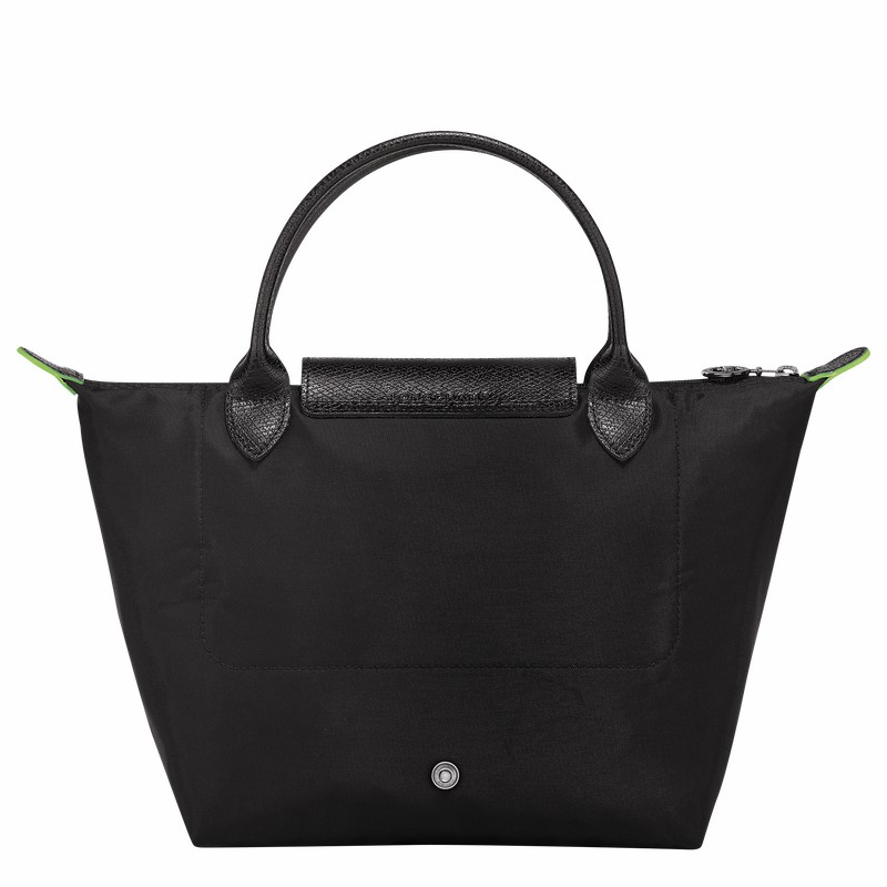 Longchamp Le Pliage Green S Handtas Dames Zwart Uitverkoop | L1621919001