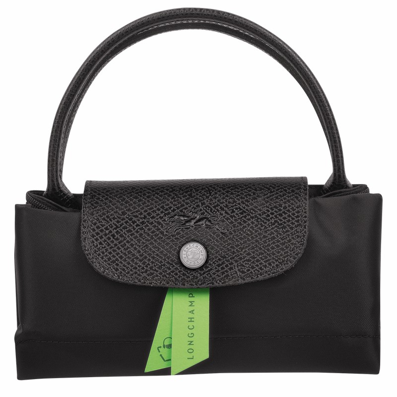 Longchamp Le Pliage Green S Handtas Dames Zwart Uitverkoop | L1621919001