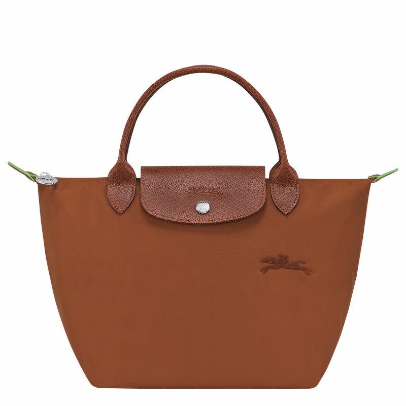 Longchamp Le Pliage Green S Handtas Dames Bruin Uitverkoop | L1621919504