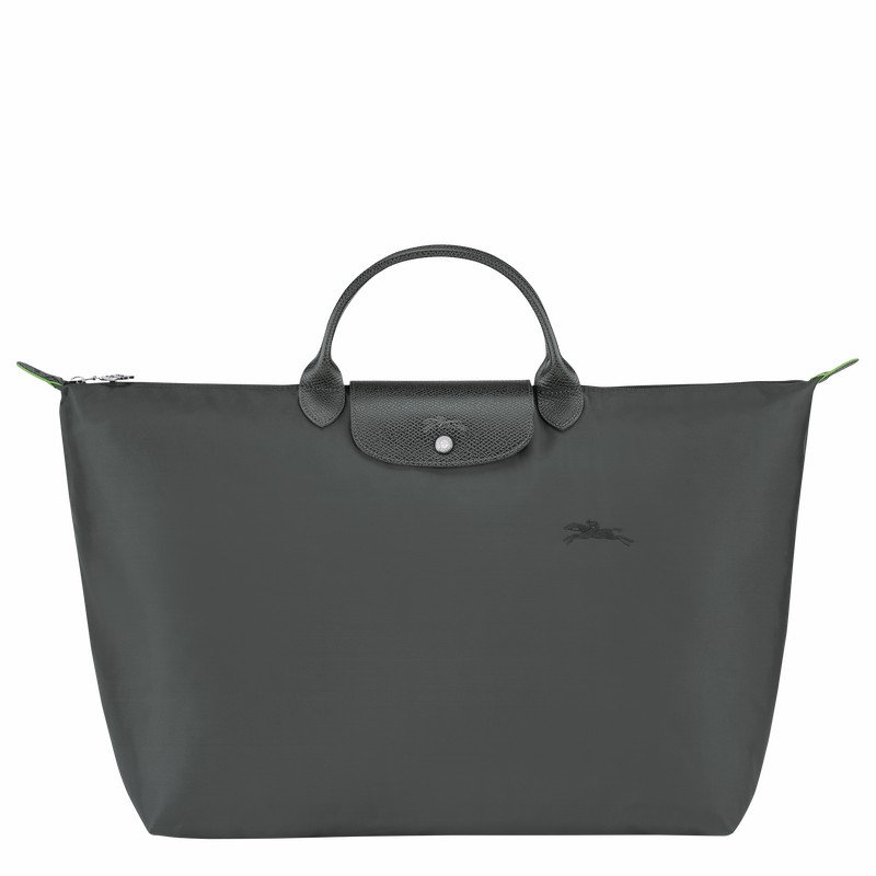 Longchamp Le Pliage Green S Reistas Dames Diepgrijs Uitverkoop | L1624919P66