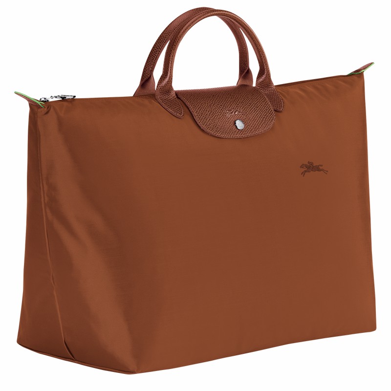 Longchamp Le Pliage Green S Reistas Dames Bruin Uitverkoop | L1624919504