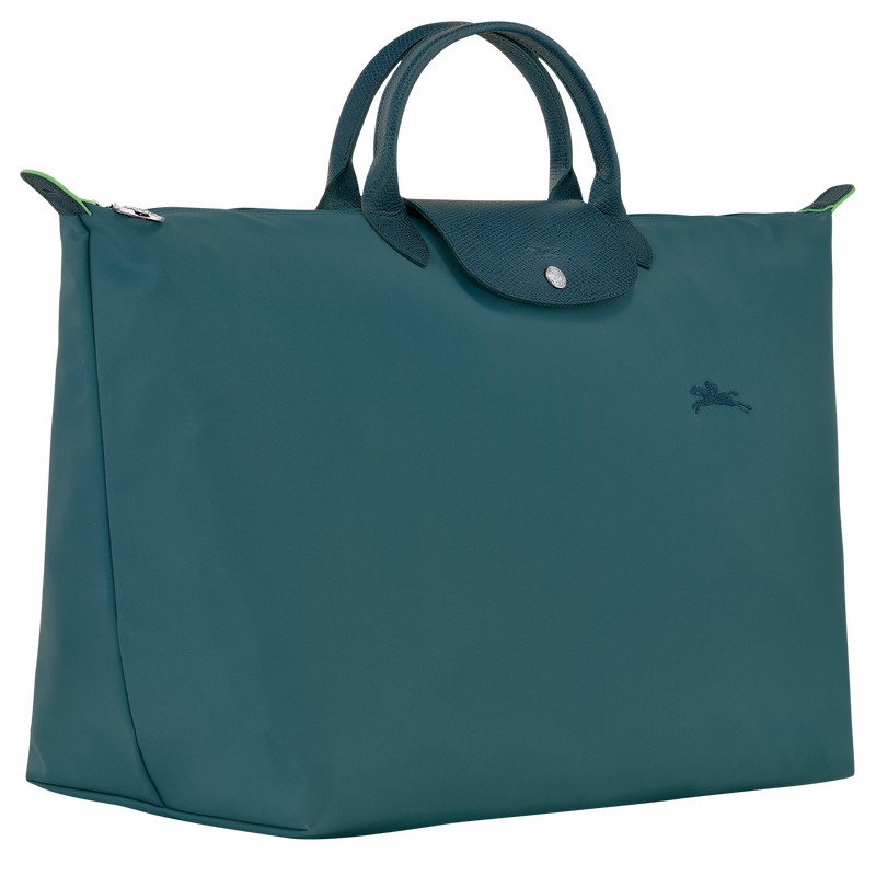 Longchamp Le Pliage Green S Reistas Dames Pauw Uitverkoop | L1624919P89