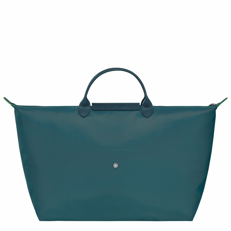 Longchamp Le Pliage Green S Reistas Dames Pauw Uitverkoop | L1624919P89