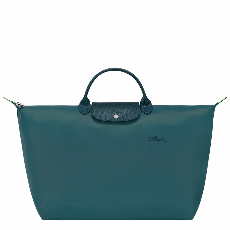 Longchamp Le Pliage Green S Reistas Dames Pauw Uitverkoop | L1624919P89