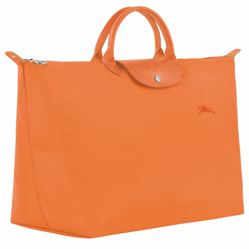 Longchamp Le Pliage Green S Reistas Dames Oranje Uitverkoop | L1624919P54