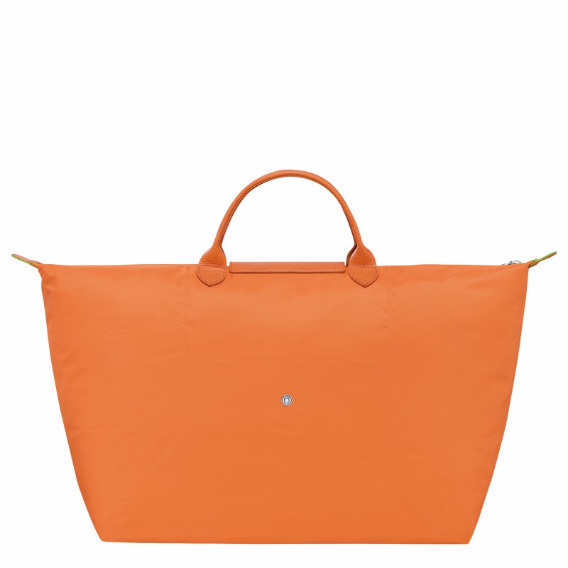 Longchamp Le Pliage Green S Reistas Dames Oranje Uitverkoop | L1624919P54