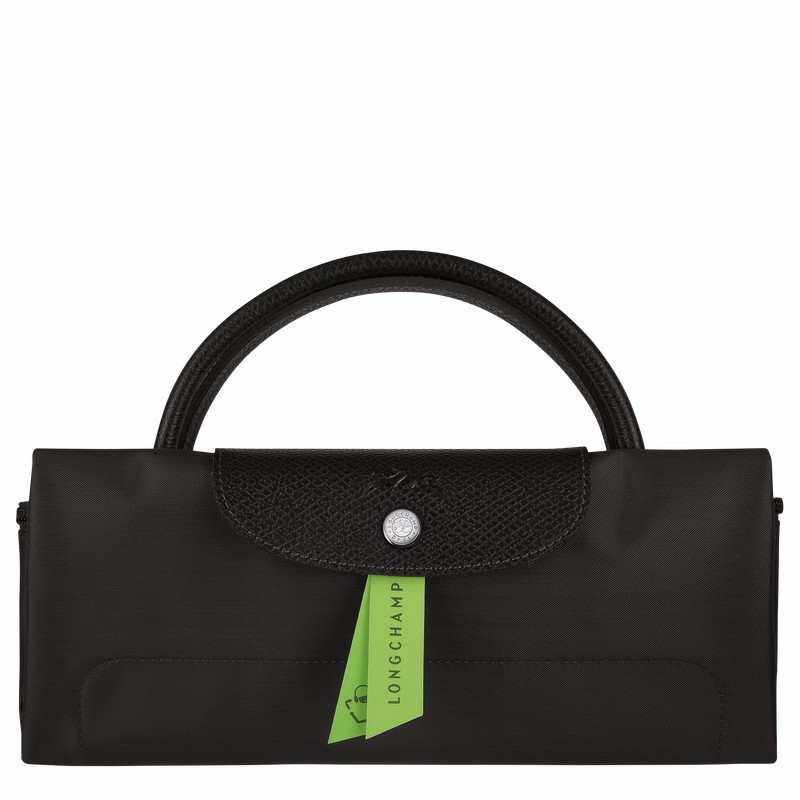 Longchamp Le Pliage Green S Reistas Dames Zwart Uitverkoop | L1624919001