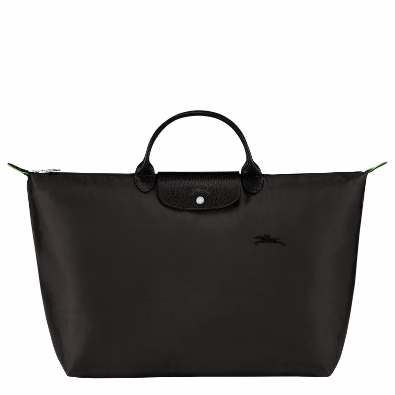 Longchamp Le Pliage Green S Reistas Dames Zwart Uitverkoop | L1624919001