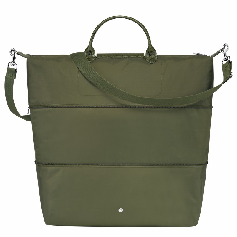 Longchamp Le Pliage Green expandable Reistas Heren Groen Uitverkoop | L1911919479-