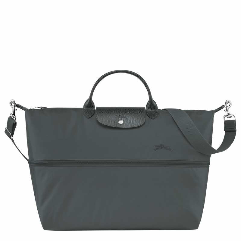 Longchamp Le Pliage Green expandable Reistas Heren Diepgrijs Uitverkoop | L1911919P66-