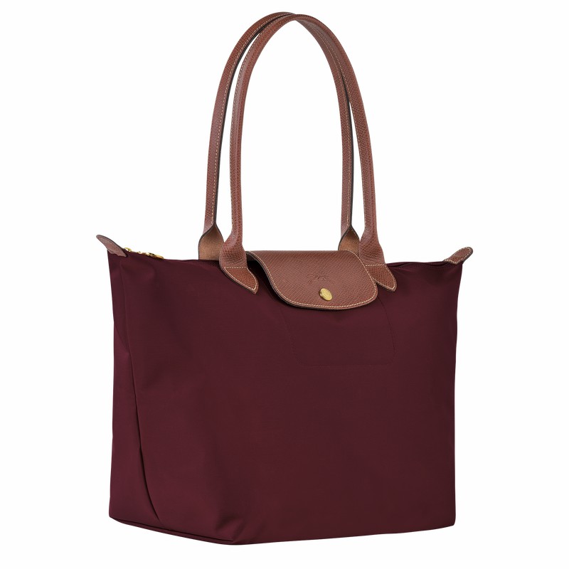 Longchamp Le Pliage Original L Tote Tassen Dames Bordeaux Uitverkoop | L1899089P87