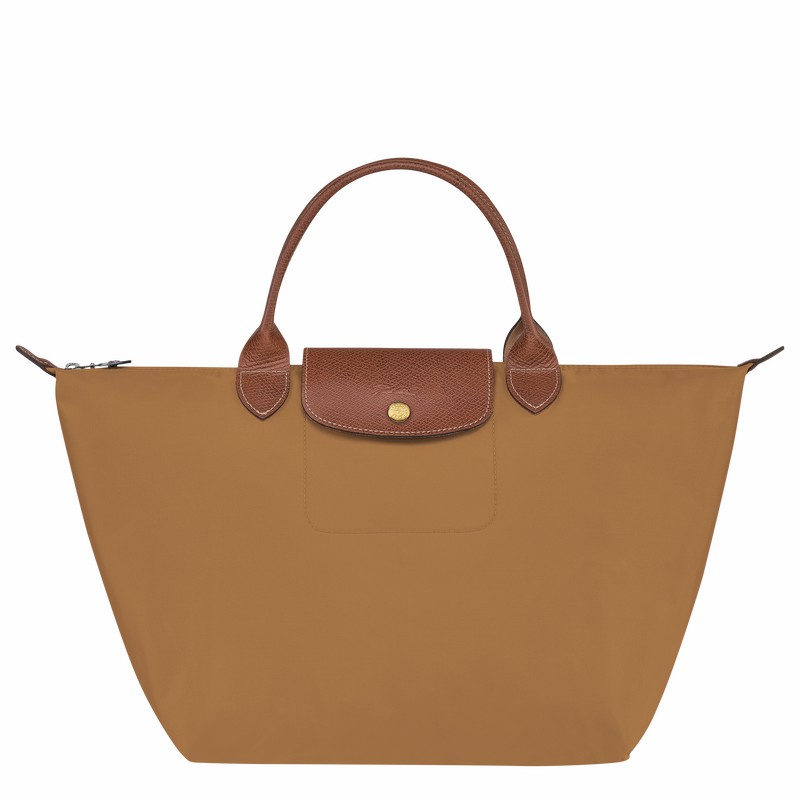 Longchamp Le Pliage Original M Handtas Dames Khaki Uitverkoop | L1623089P86