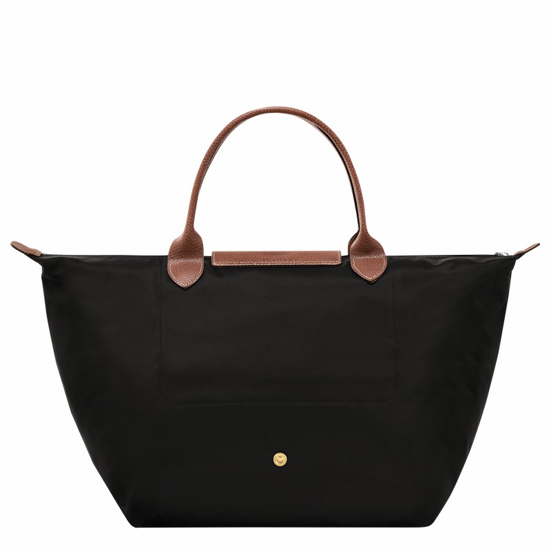 Longchamp Le Pliage Original M Handtas Dames Zwart Uitverkoop | L1623089001