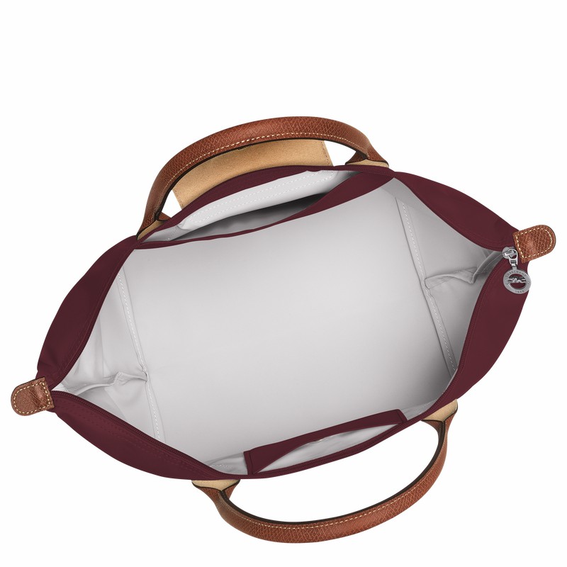 Longchamp Le Pliage Original M Handtas Dames Bordeaux Uitverkoop | L1623089P87