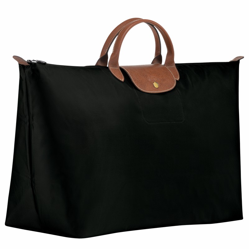 Longchamp Le Pliage Original M Reistas Dames Zwart Uitverkoop | L1625089001