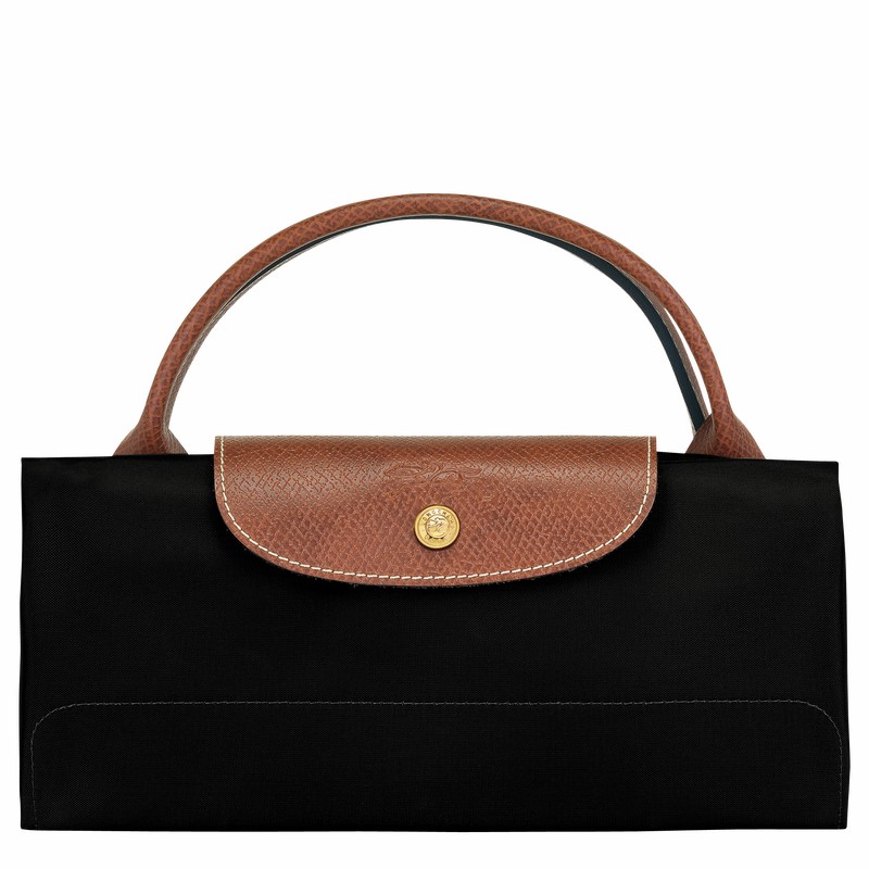 Longchamp Le Pliage Original M Reistas Dames Zwart Uitverkoop | L1625089001