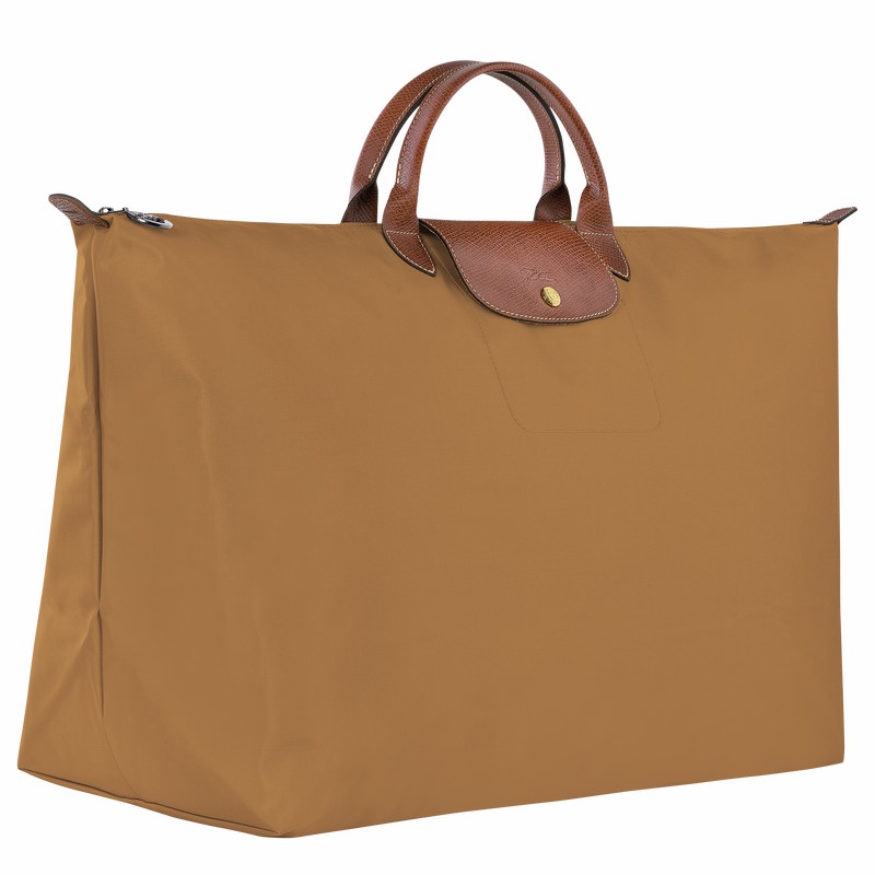 Longchamp Le Pliage Original M Reistas Dames Khaki Uitverkoop | L1625089P86