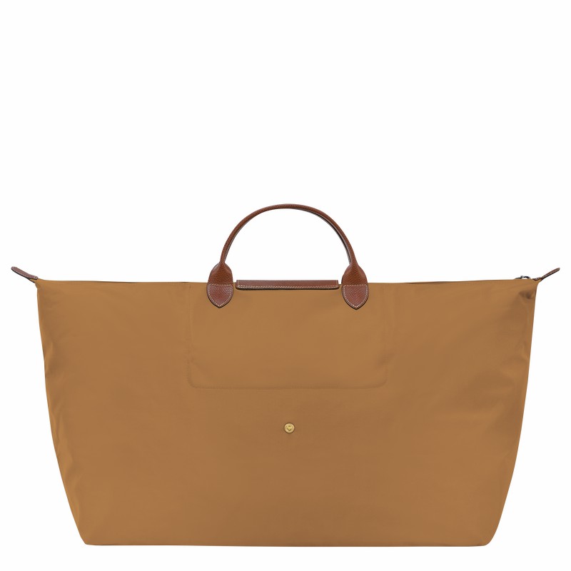 Longchamp Le Pliage Original M Reistas Dames Khaki Uitverkoop | L1625089P86