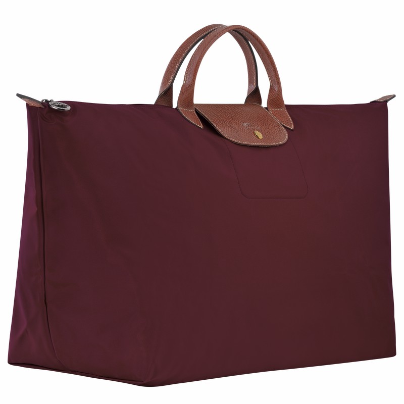 Longchamp Le Pliage Original M Reistas Dames Bordeaux Uitverkoop | L1625089P87