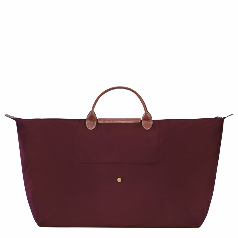 Longchamp Le Pliage Original M Reistas Dames Bordeaux Uitverkoop | L1625089P87