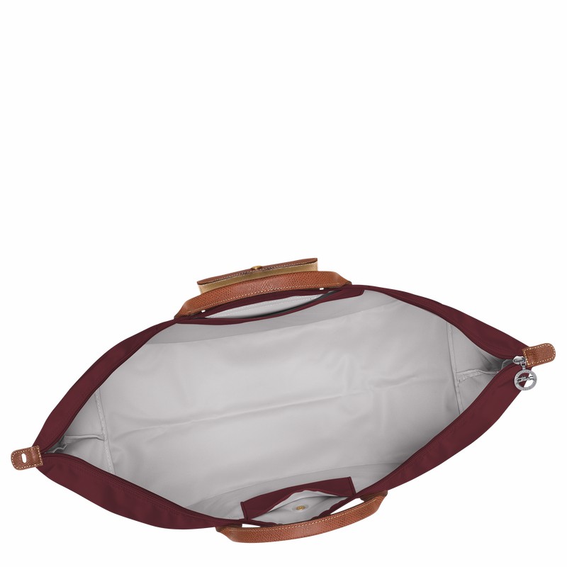 Longchamp Le Pliage Original M Reistas Dames Bordeaux Uitverkoop | L1625089P87