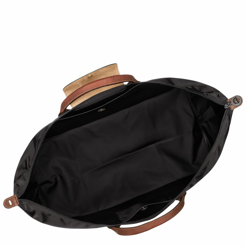 Longchamp Le Pliage Original M Reistas Heren Zwart Uitverkoop | L1625089001-