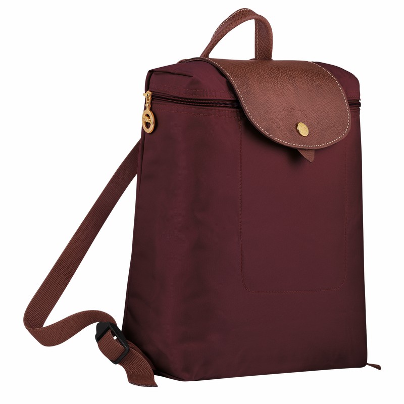 Longchamp Le Pliage Original M Rugzakken Dames Bordeaux Uitverkoop | L1699089P87