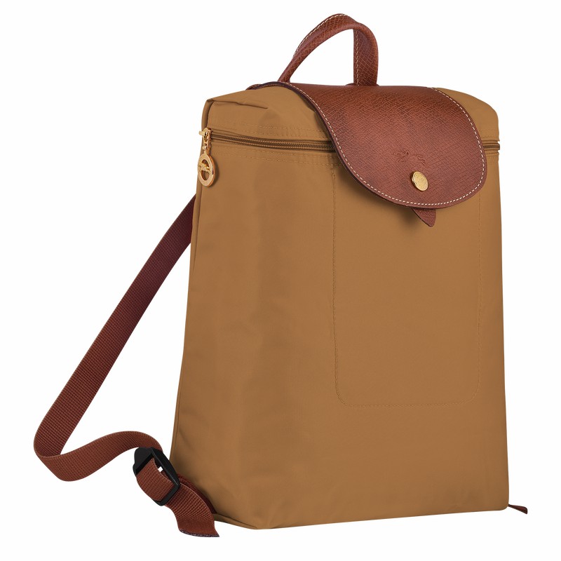 Longchamp Le Pliage Original M Rugzakken Heren Khaki Uitverkoop | L1699089P86-