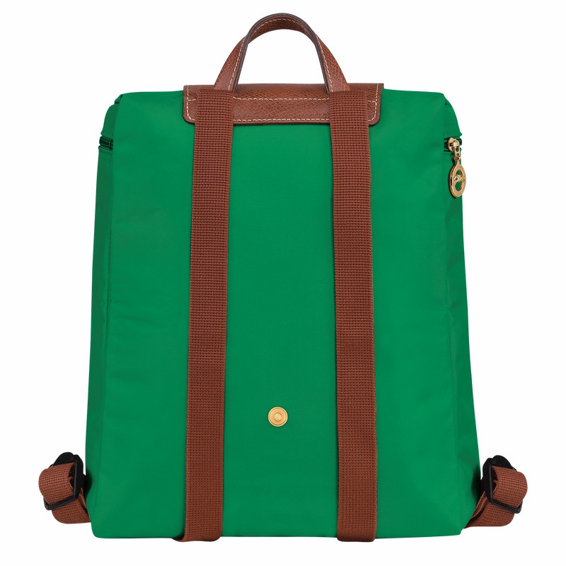 Longchamp Le Pliage Original M Rugzakken Heren Groen Uitverkoop | L1699089P88-