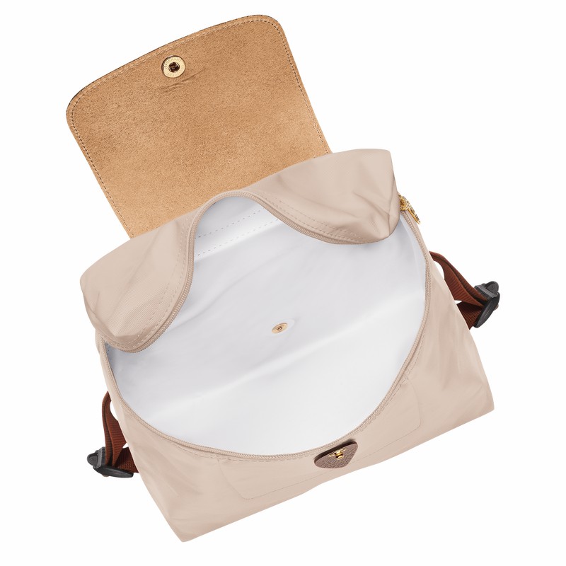 Longchamp Le Pliage Original M Rugzakken Heren Wit Uitverkoop | L1699089P71-