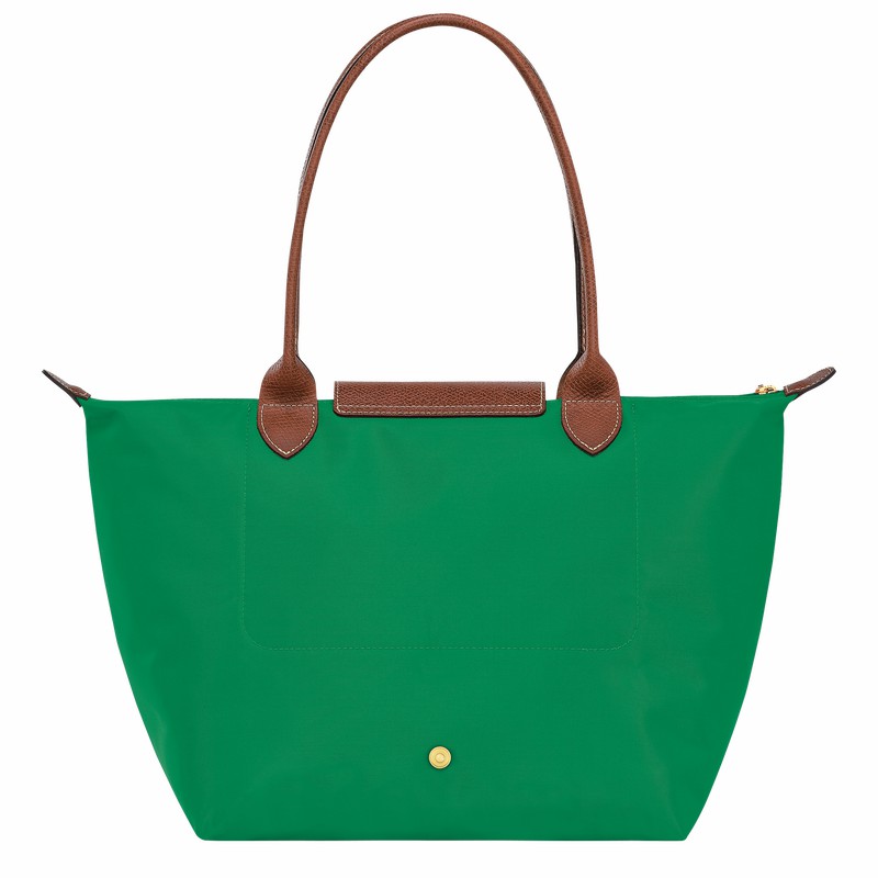 Longchamp Le Pliage Original M Tote Tassen Dames Groen Uitverkoop | L2605089P88