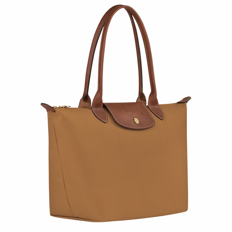 Longchamp Le Pliage Original M Tote Tassen Dames Khaki Uitverkoop | L2605089P86