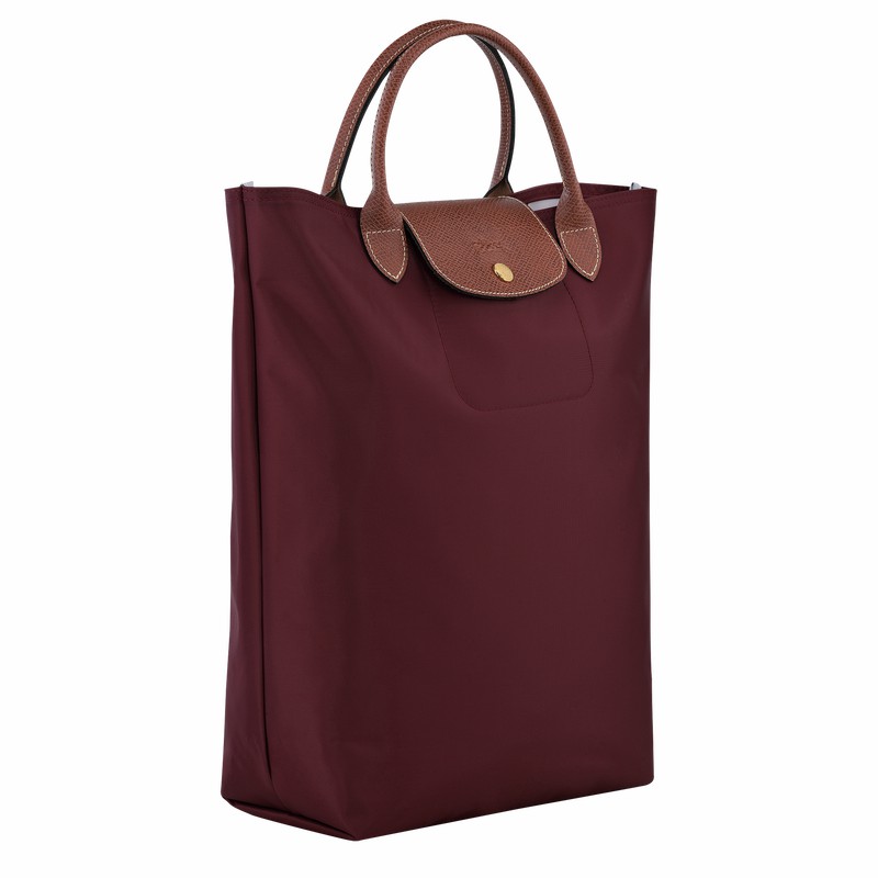 Longchamp Le Pliage Original M Tote Tassen Dames Bordeaux Uitverkoop | 10168089P87