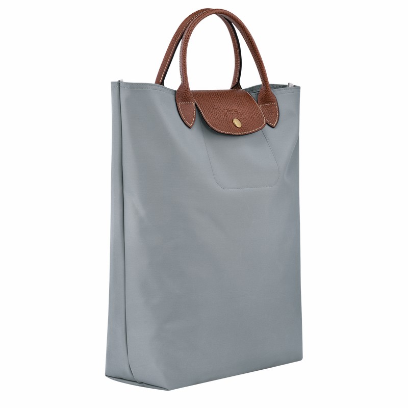 Longchamp Le Pliage Original M Tote Tassen Heren Grijs Uitverkoop | 10168089P80-