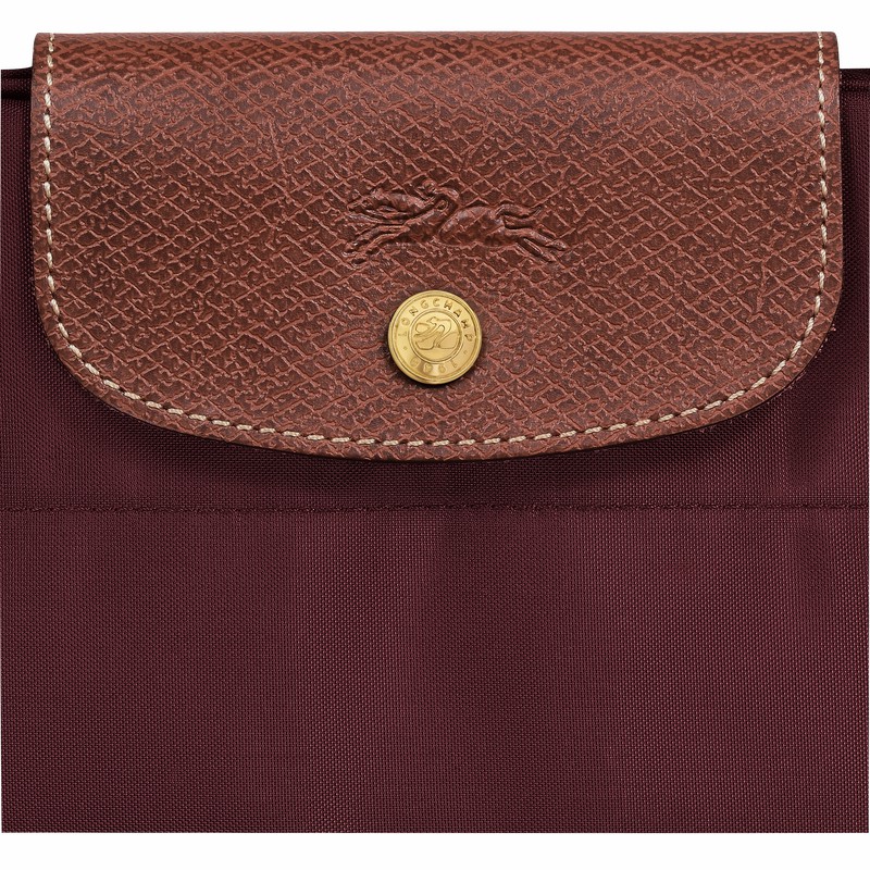 Longchamp Le Pliage Original M Tote Tassen Heren Bordeaux Uitverkoop | 10168089P87-