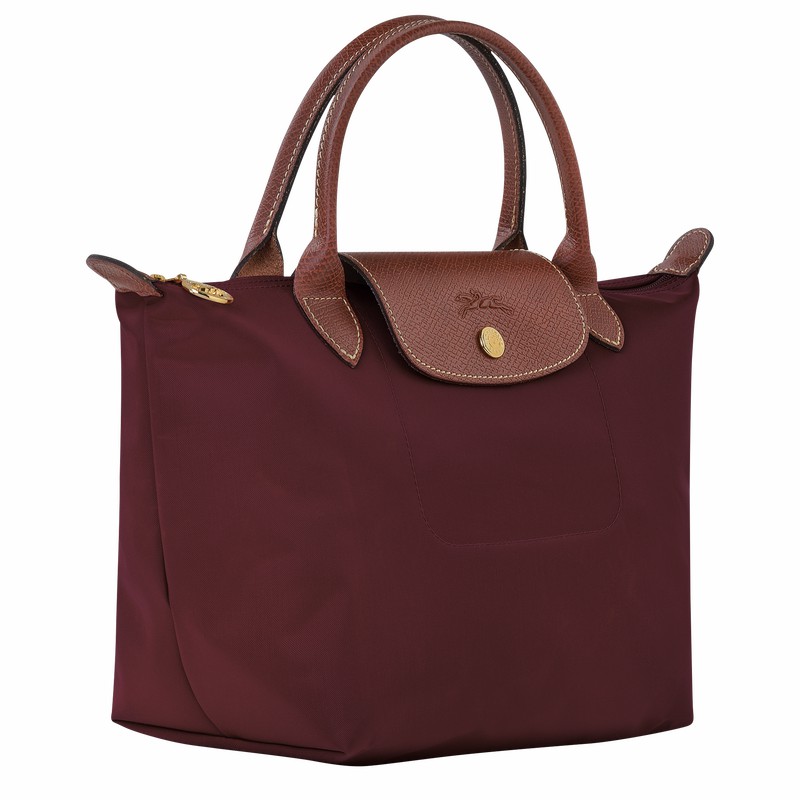 Longchamp Le Pliage Original S Handtas Dames Bordeaux Uitverkoop | L1621089P87