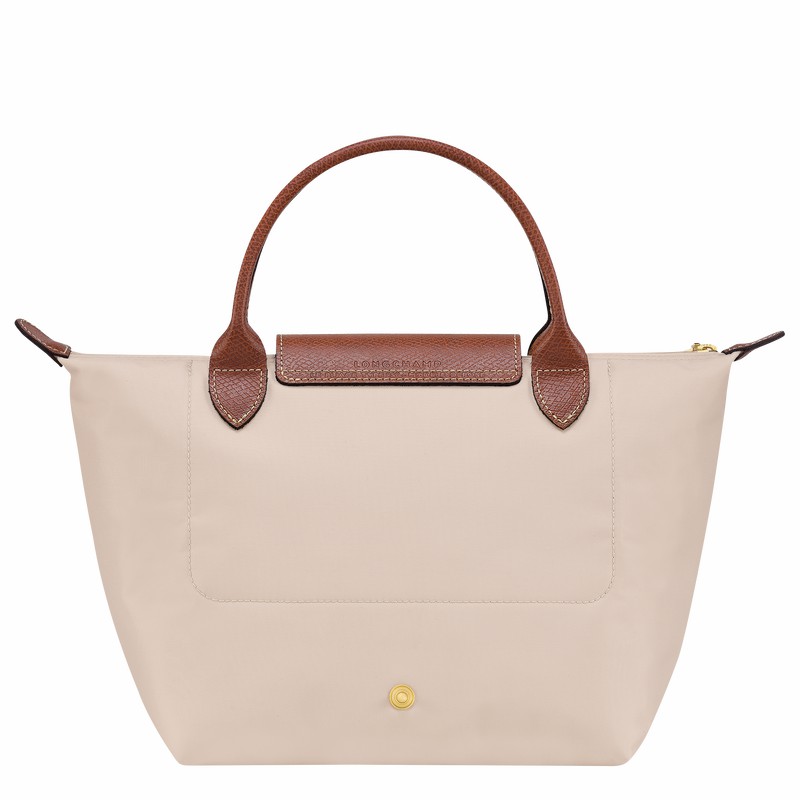 Longchamp Le Pliage Original S Handtas Dames Wit Uitverkoop | L1621089P71