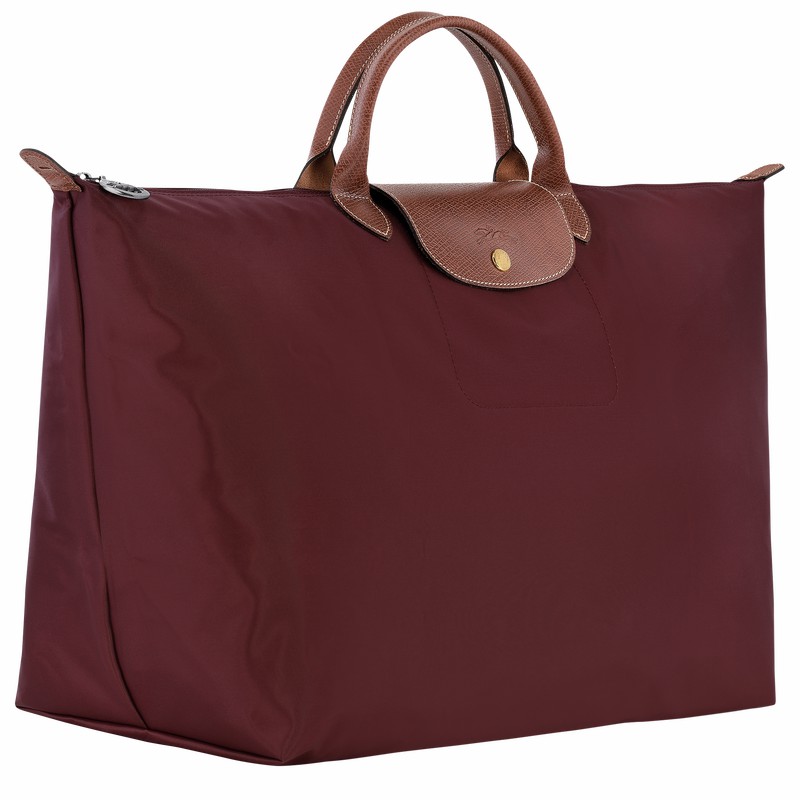 Longchamp Le Pliage Original S Reistas Dames Bordeaux Uitverkoop | L1624089P87